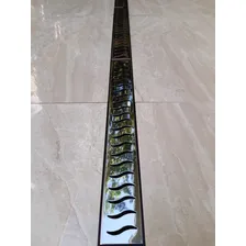 Ralo Linear 6x50 Sifonado Preta, Anti Inseto, Grelha Inox Foto mini  2