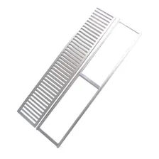 Ralo Linear Ac Vent 20x100 Escovado Foto mini 1