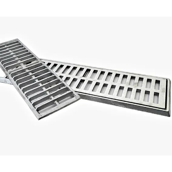 Ralo Linear Grelha Alumínio 20x50cm P/ Passagem Veículos Foto 1