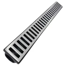 Ralo Linear Grelha AlumÃnio 6x50cm Pluvial Com Coletor Foto mini 1