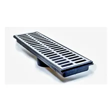 Ralo Linear Grelha Aluminio Coletor Preto 15x50 Cm Foto mini 3