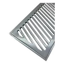 Ralo Linear Grelha Alumínio Escovado 15x100 Prime Aluminios Foto  mini 1