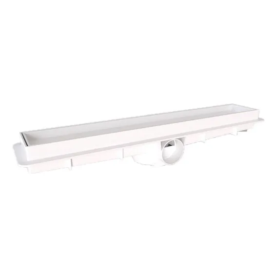 Ralo Linear InvisÃvel Oculto Sifonado Branco 5x70cm Estrela Foto 1
