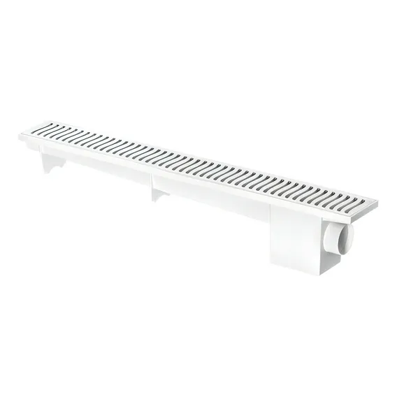 Ralo Linear Modulável Branco 50x7cm 4025 Herc Foto 1