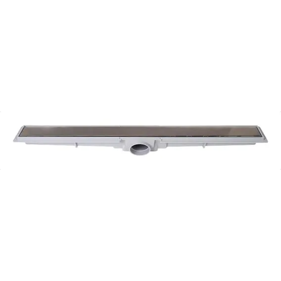 Ralo Linear Sifonado 50cm Tampa Inox Sifonado Tipo Tigre Foto 1