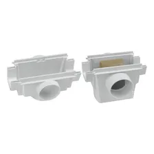 Ralo Linear Sifonado Grelha Branco 70cm Amanco Foto mini 4