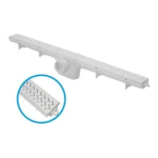 Ralo Linear Sifonado Grelha Branco 70cm Amanco Foto mini 1