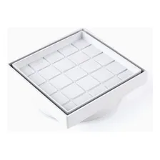 Ralo Oculto Invisivel 10x10 Branco Foto  mini 1