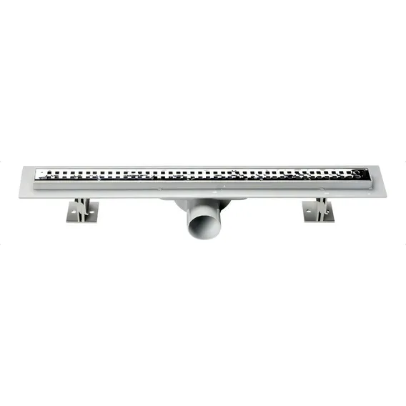 Ralo Sifonado Com Grelha Em Aço Inox 304 Odem Clean 50cm Foto 1