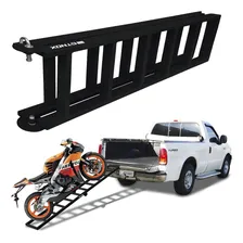 Rampa Para Moto Pick Up Universal Aço Carbono 350 Kg Preto Foto mini 1