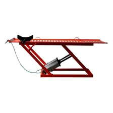 Rampa Pneumática Para Motos Vermelha 350kg Com 2 Pistões Foto mini 1