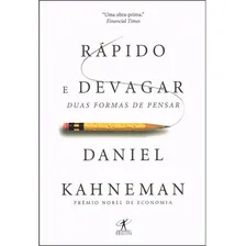 Rápido e devagar: Duas Formas de Pensar de Daniel Kahneman Série Economia Editora Objetiva capa mole em português 2012 Foto mini 2