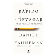 Rápido e devagar: Duas Formas de Pensar de Daniel Kahneman Série Economia Editora Objetiva capa mole em português 2012 Foto mini 4