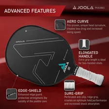 Raquete Pickleball Joola Radius Cgs 16mm Cor Preto Foto mini  3