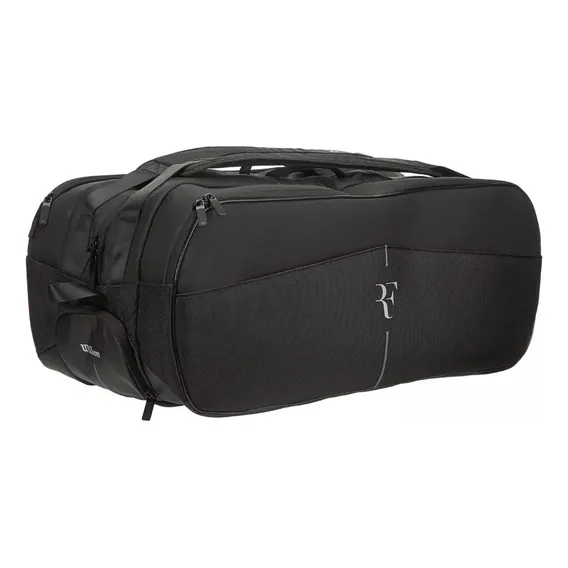 Raqueteira Wilson Roger Federer Tournament X15 Pack - Preto Foto 1
