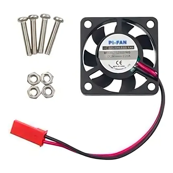 Raspberry  Cooler Fan Para Pi3 Pi 3 B E B+ Pi4 Pi 4 Foto 1