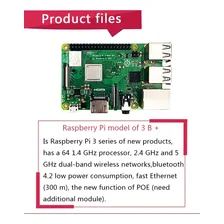 Raspberry Pi 3 Model B+ Plus 1.4ghz 2018 Dualband Pi3 Foto mini 4