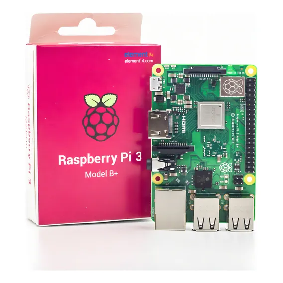 Raspberry Pi 3 Model B+ Plus 1.4ghz 2018 Dualband Pi3 Foto 1