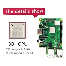 Raspberry Pi 3 Model B+ Plus 1.4ghz 2018 Dualband Pi3 Foto mini 3