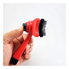 Rasqueadeira Chalesco Autolimpante Tira Pelos Cor Vermelho Foto mini 4
