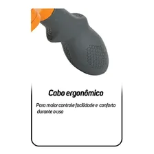Rasqueadeira Para Cães Porte Médio Pelos Longos Furminator Cor Laranja Foto mini 2
