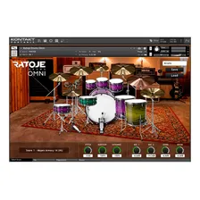 Ratoje Drums Omni Melhor Sample De Bateria Para Kontakt Foto mini 1