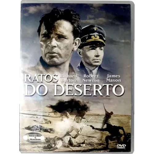 Ratos Do Deserto Dvd Drama Guerra Original Lacrado- Ano 1953 Foto 1