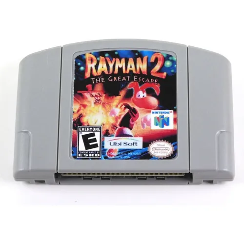Rayman 2 The Great Escape Nintendo 64 N64 - Americano Foto 1
