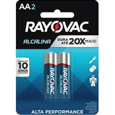 Rayovac pilha alcalina aa pequena 2 pilhas Foto  mini 1