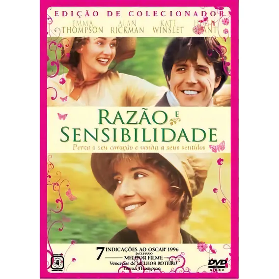 Razão E Sensibilidade - Dvd - Emma Thompson - Kate Winslet Foto 1