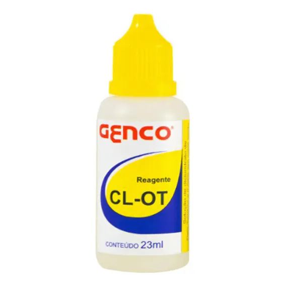 Reagente Cl-ot Para Analise Cloro Agua Piscinas Genco 23ml Foto 1