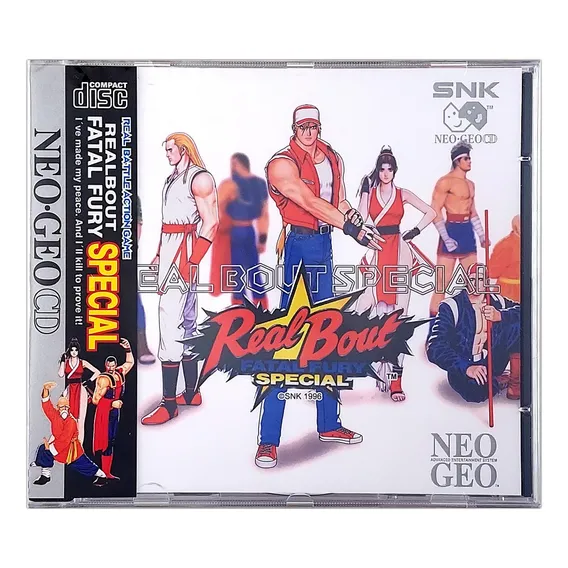 Real Bout Fatal Fury Special Neo Geo Cd Foto 1