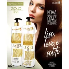Realinhamento Térmico Gold Liss Escova Progressiva Souple 1l Foto mini 4
