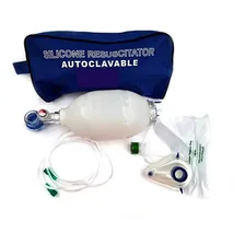 Reanimador Ressuscitador Manual Tipo Ambu Silicone - Adulto Foto mini 1
