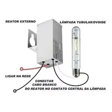 Reator Dual 400w Demape Externo 220v Vapor De Sódio E Metálico Foto mini 3