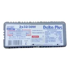 Reator Eletronico 2 X 30w 32w Delta Plus Para Fluorescente Foto mini  2