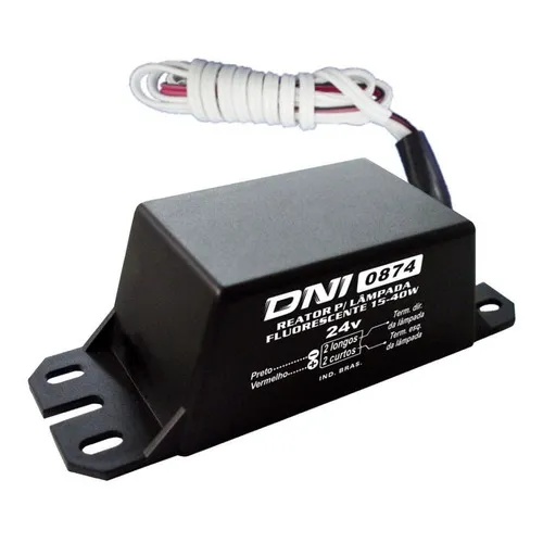 Reator Para Lampadas Fluorescentes - 24v - Dni 0874 Foto 1