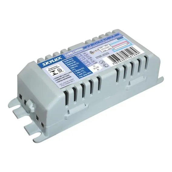 Reator Para Lâmpada Uv Ultra Violeta 40w T8 Foto 1