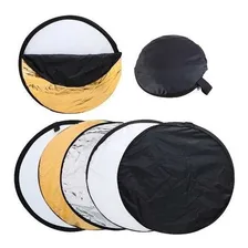 Rebatedor Difusor 107cm Circular 5 Em 1 Fotográfico + Bolsa Foto mini 1