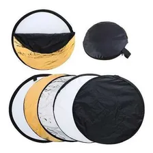 Rebatedor Difusor Prata Dourada Preto Branco Transluci 110cm Foto mini 1