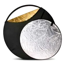 Rebatedor Difusor Prata Dourada Preto Branco Transluci 110cm Foto mini 3