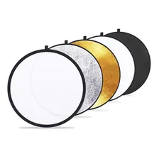 Rebatedor Fotográfico Circular 5x1 Difusor Diâmetro 104cm Foto  mini 1