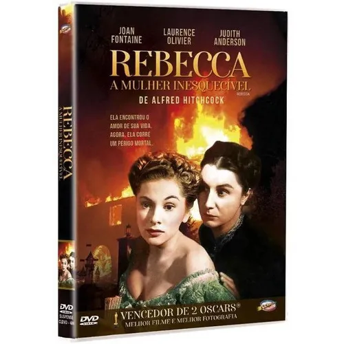 Rebecca - A Mulher Inesquecível - Dvd - Joan Fontaine - Alfred Hitchcock Foto 1