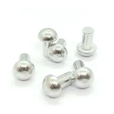 Rebite Maciço Cabeça Redonda 3/16 X 1 Alumínio 1 Kg Foto mini 2