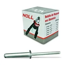 Rebite Pop Repuxo Aluminio 206 2000pçs 3/32 Ă2,4x6,0mm Noll Foto mini 1