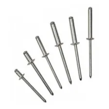 Rebite Repuxo 310 3,2x10 - Aluminio Brilhante -pct C/100 Pcs Foto mini 4