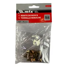 Rebite Rosca Interna M4 Porca Rebite Com 20 Peças Foto mini 4