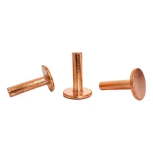 Rebites Cobre Maciço N5 - 3,97mm X 11,90mm 1kg Foto  mini 1
