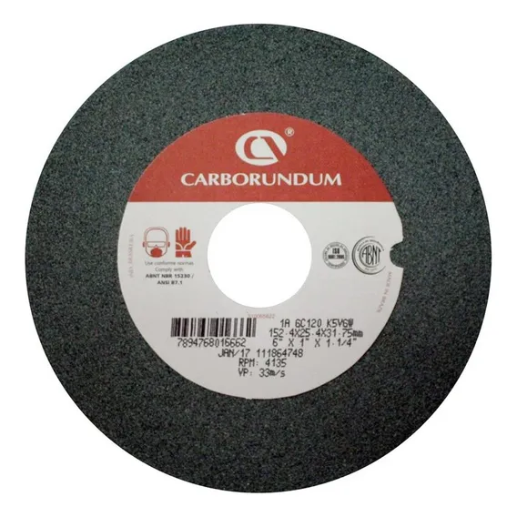 Rebolo Carborundum Widea 6x1 Gr145 Foto 1