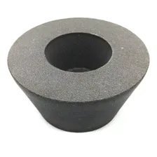Rebolo Copo C么nico Rei 4 Polegadas Granito / Porcelanato !! Cor Preto Foto mini 2
